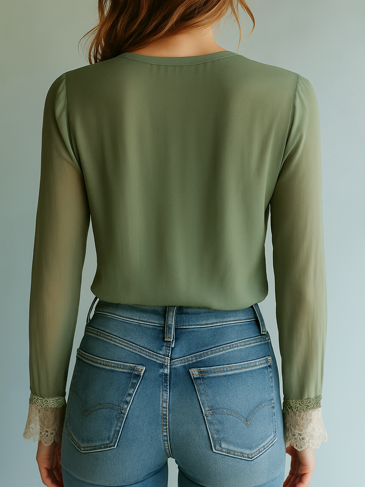 Women’s Floral Lace Blouse