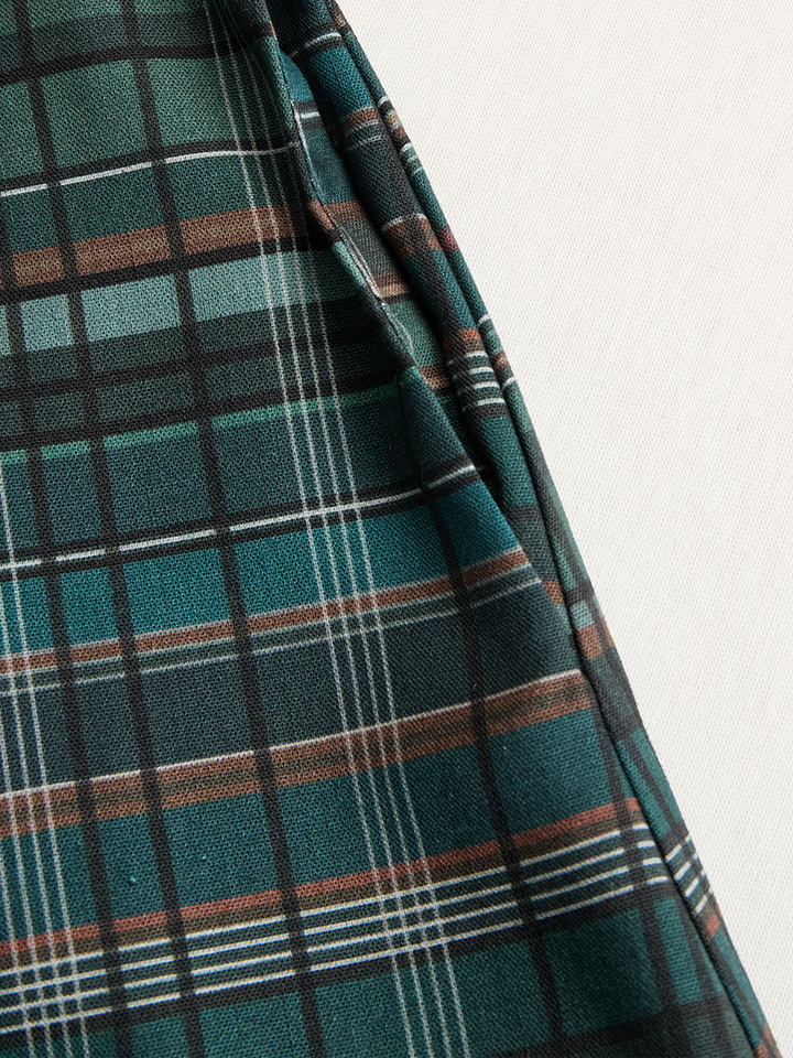 Women’s Plaid Shirt Dress
