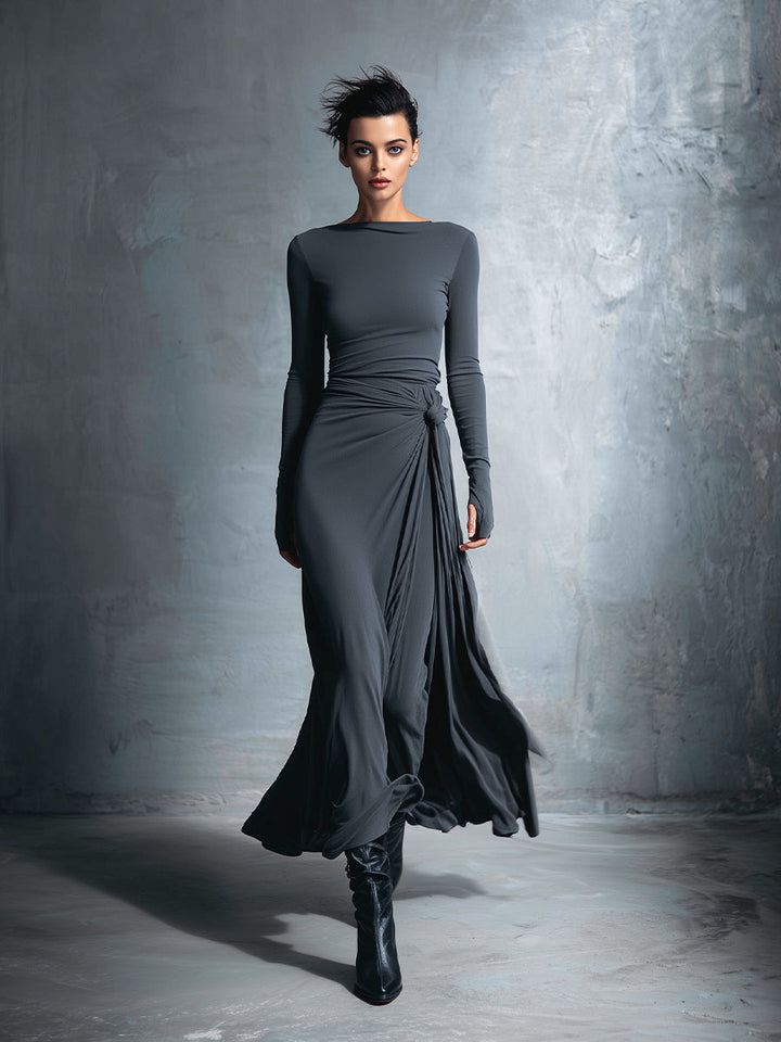 Women’s Wrap Maxi Dress