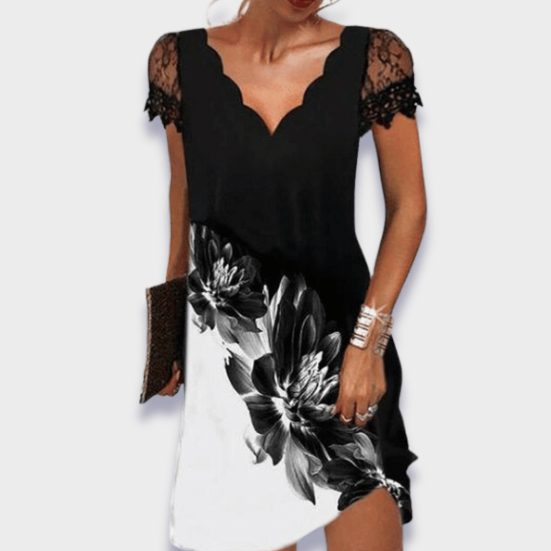 Black and White / UK 22/24 (5XL)