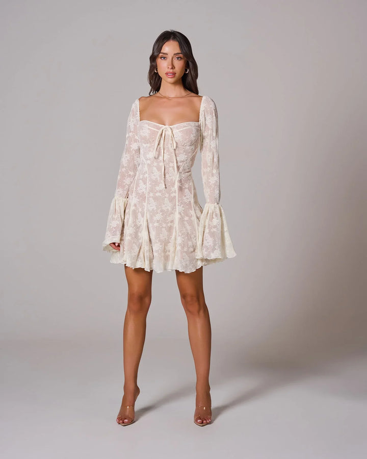 Women’s Lace Illusion Dress