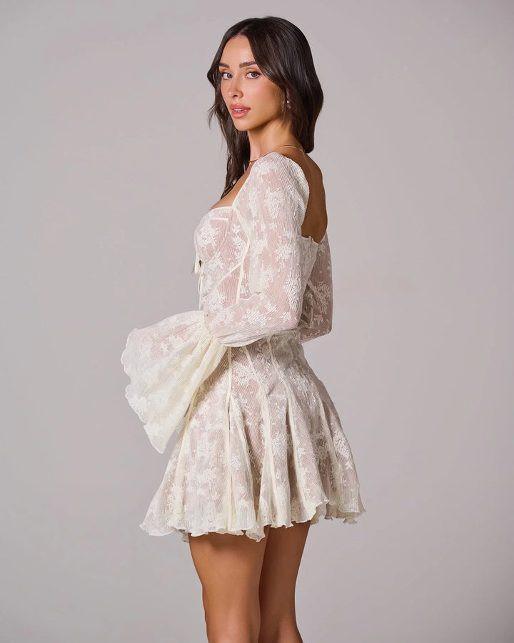 Women’s Lace Illusion Dress