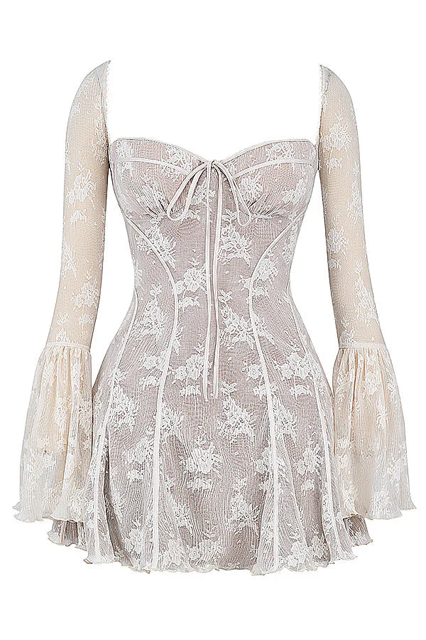 Women’s Lace Illusion Dress
