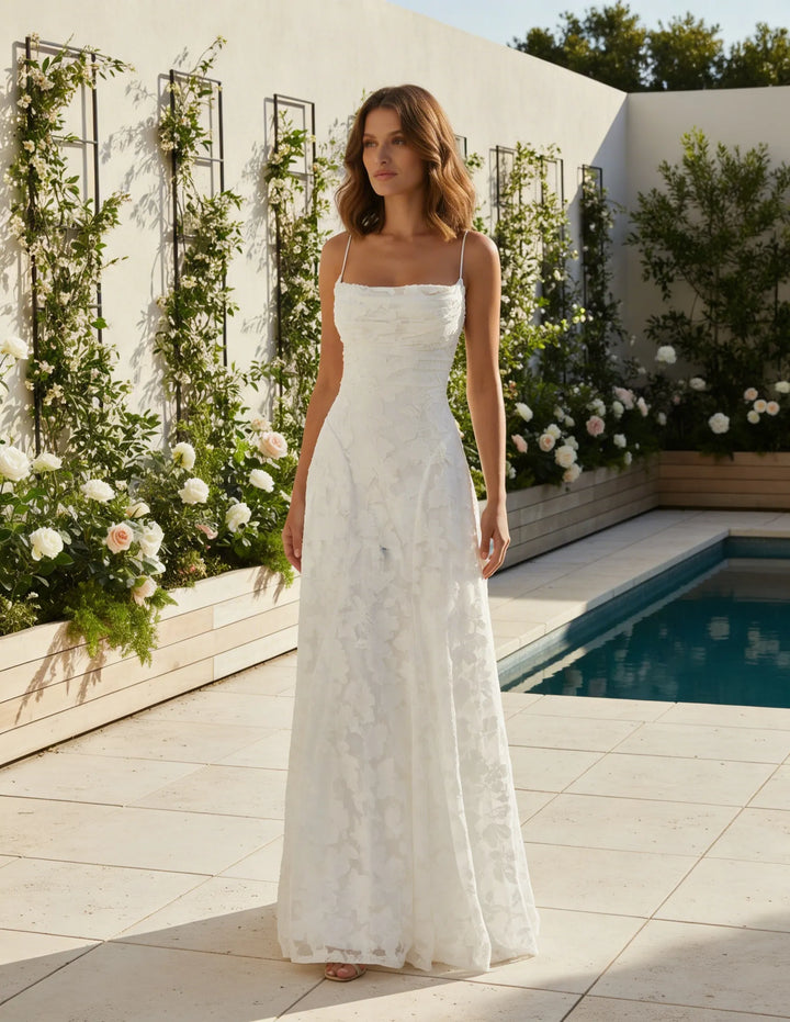 Women's Spaghetti Strap Maxi Dress