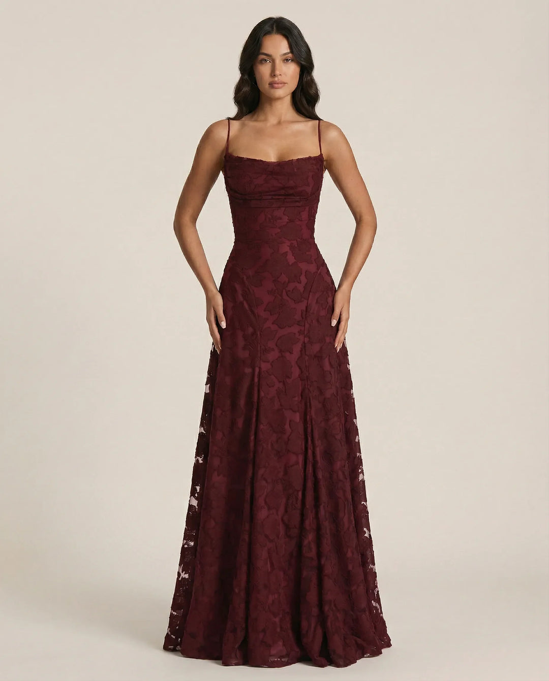 Women's Spaghetti Strap Maxi Dress