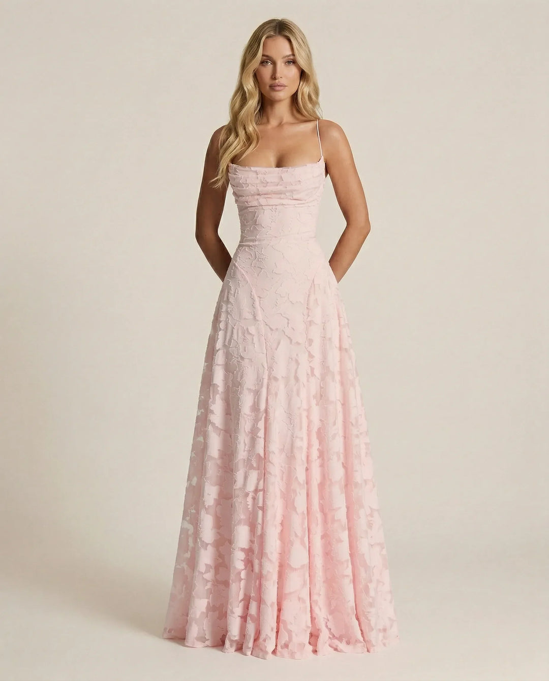 Women's Spaghetti Strap Maxi Dress