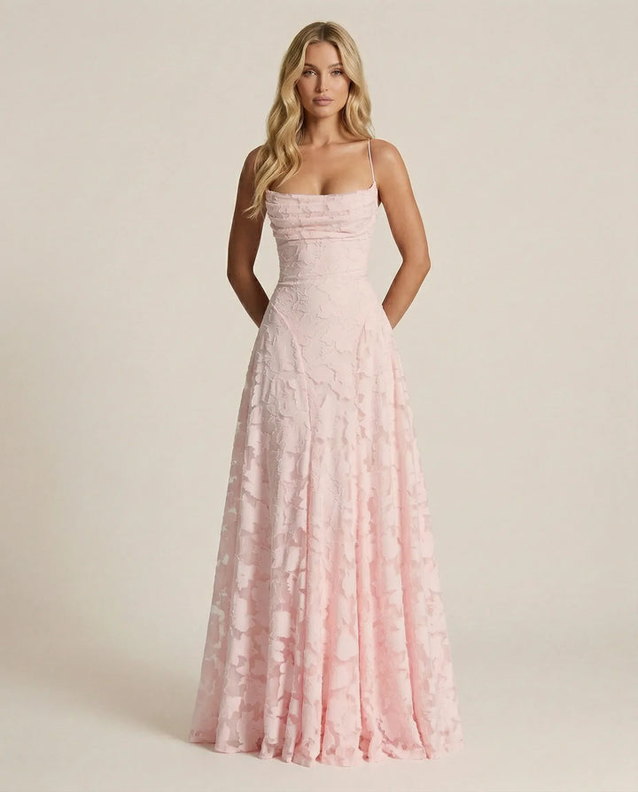 Women's Spaghetti Strap Maxi Dress
