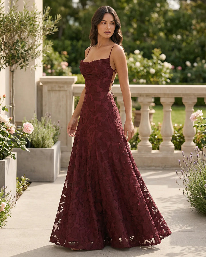 Women's Spaghetti Strap Maxi Dress