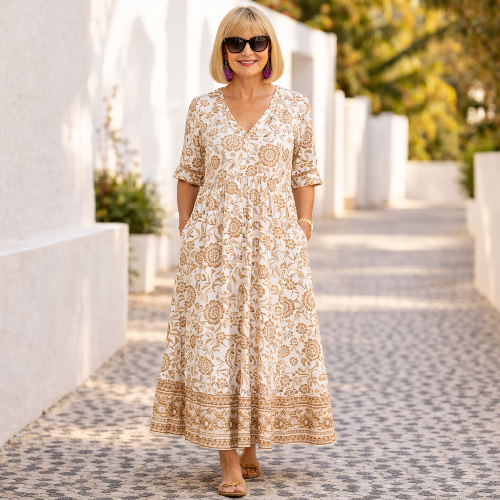 Beige / 5XL