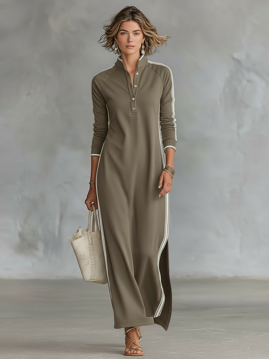 Women’s Sweatshirt Maxi Dress