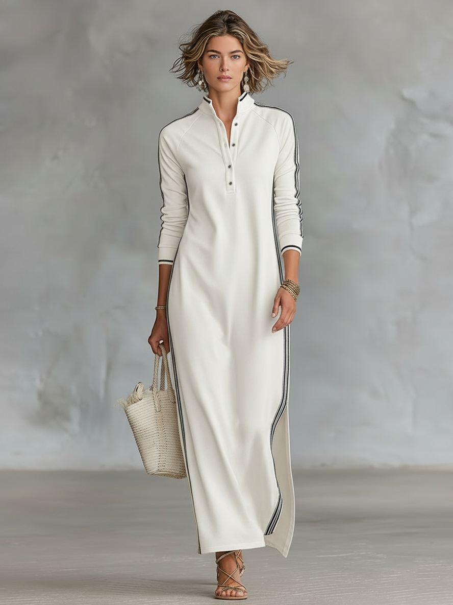 Women’s Sweatshirt Maxi Dress