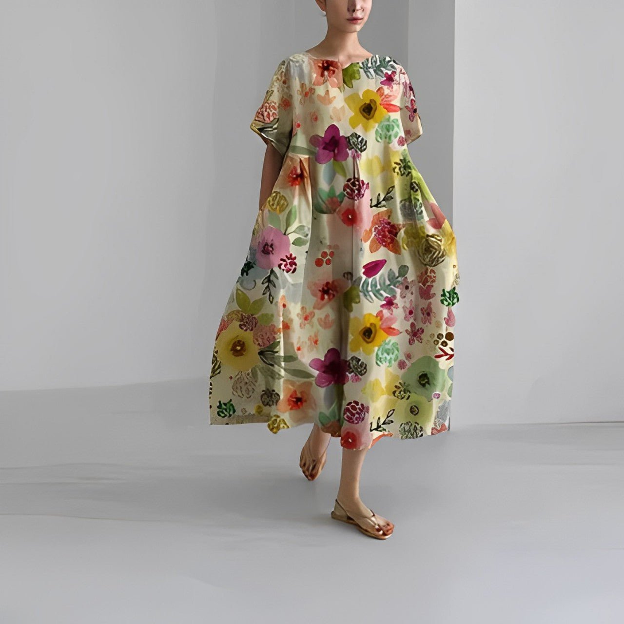 Colorful Flowers / 4XL