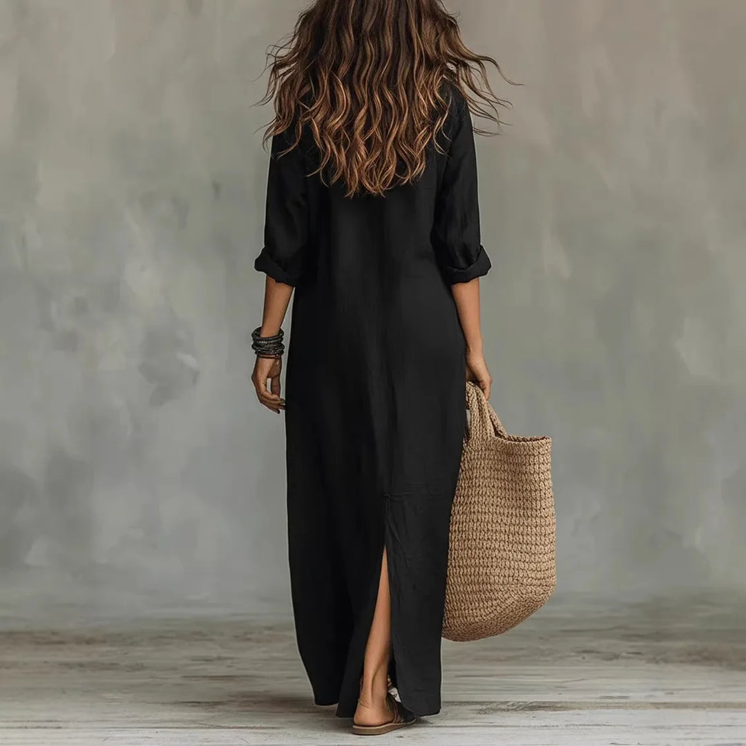 Women’s Maxi Shirt Dress