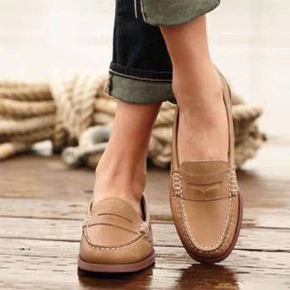 Women's Leather Loafers