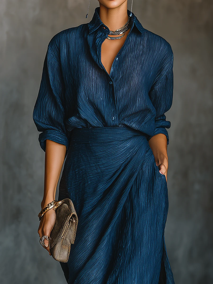 Women’s Cotton Linen Blend Maxi Dress