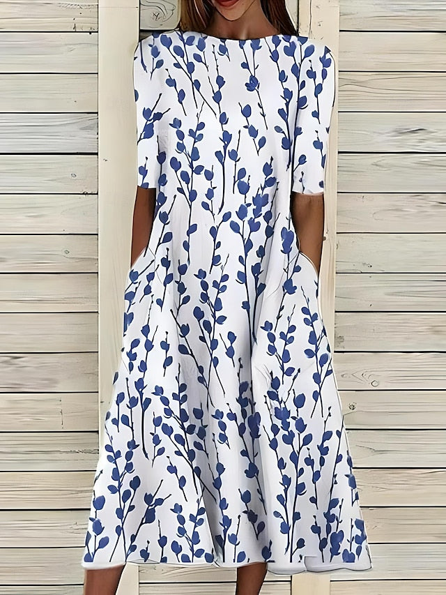 Women’s Floral Midi Dress