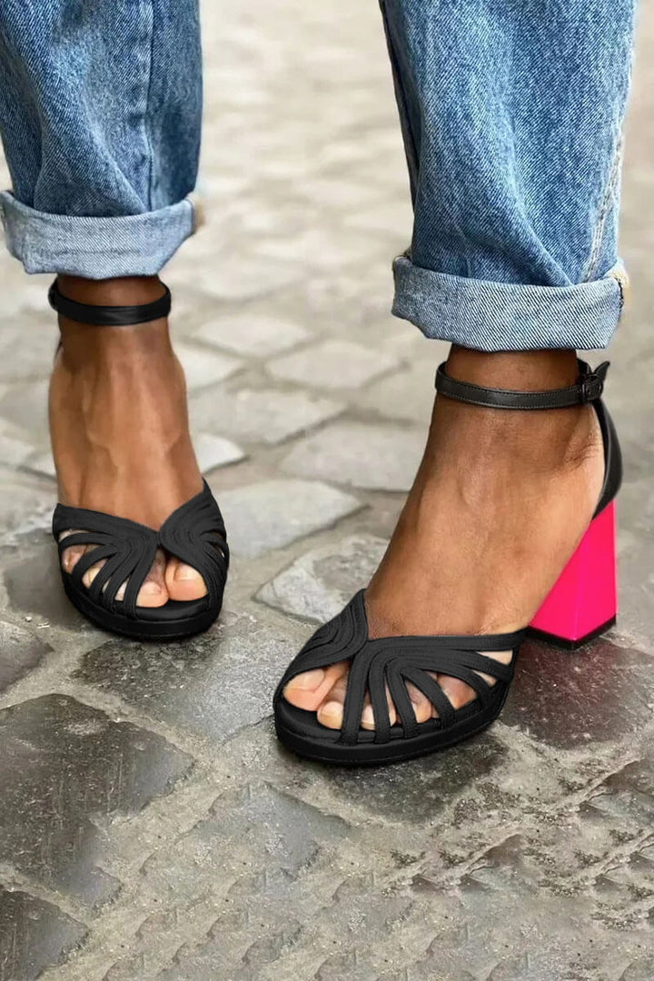 Women's Strappy Heeled Sandals