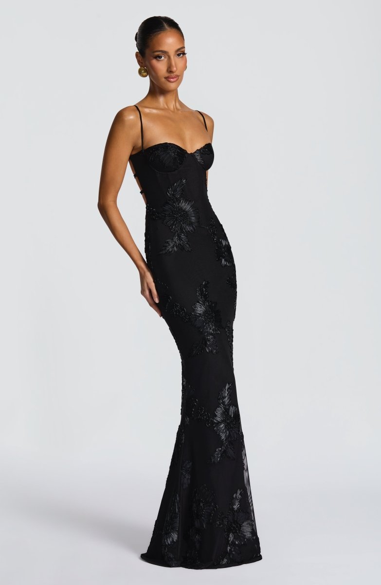 Women’s Bodycon Lace Maxi Dress