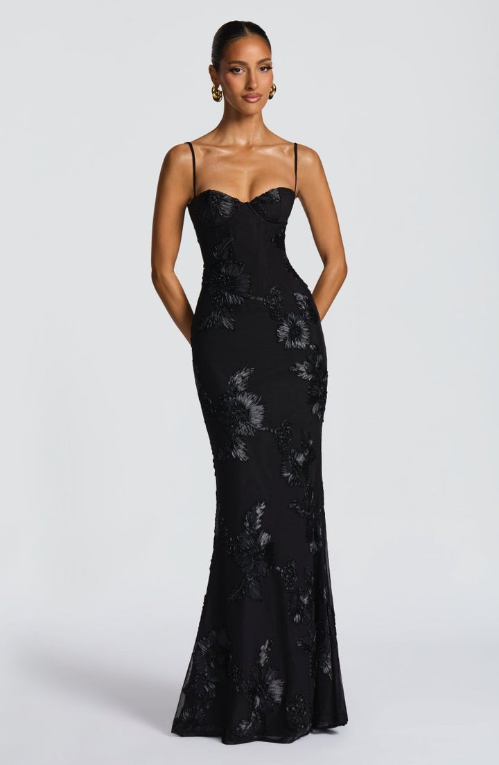 Women’s Bodycon Lace Maxi Dress