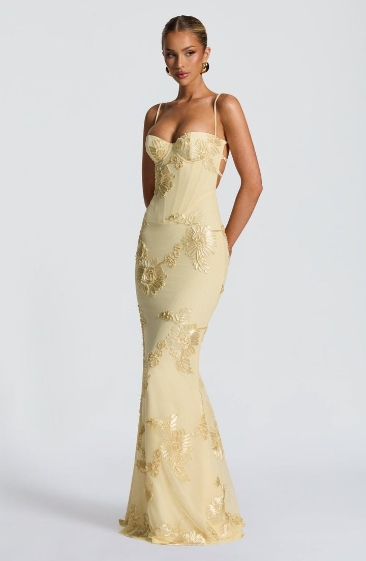 Women’s Bodycon Lace Maxi Dress