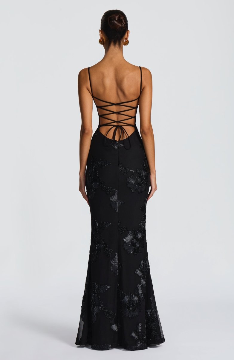 Women’s Bodycon Lace Maxi Dress