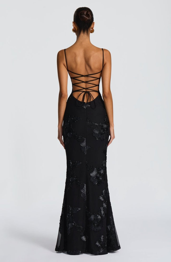Women’s Bodycon Lace Maxi Dress