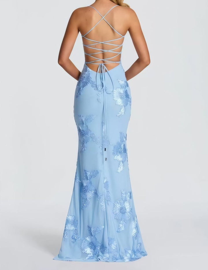 Women’s Bodycon Lace Maxi Dress