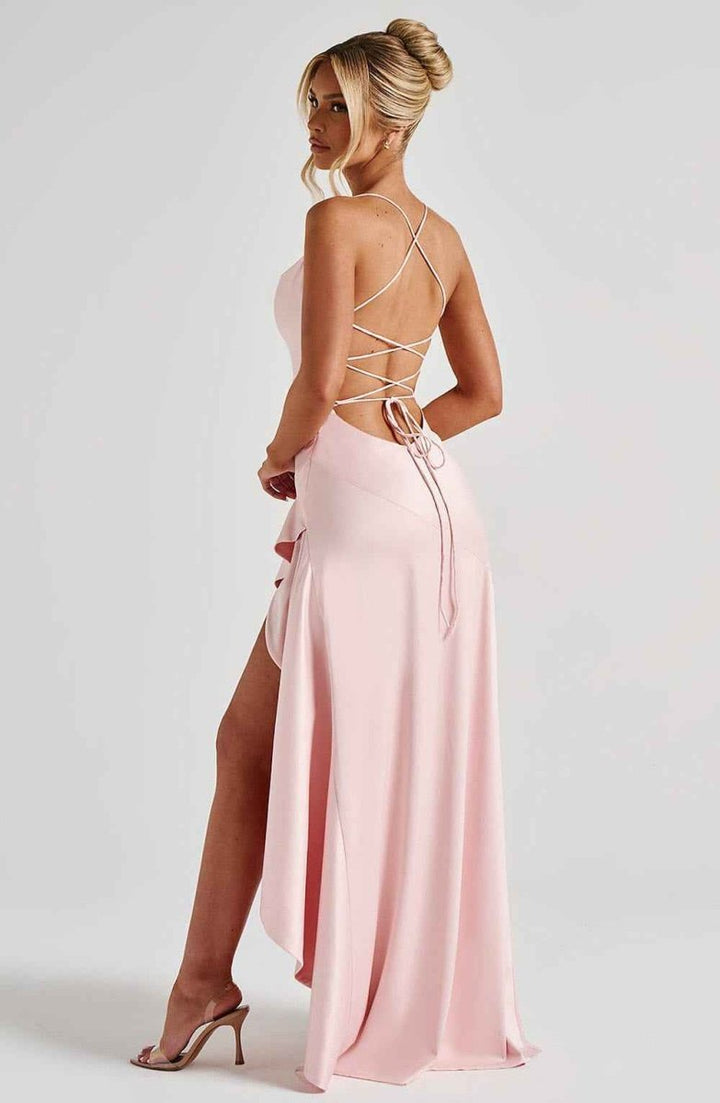 Women’s Ruffle Hem Maxi Dress