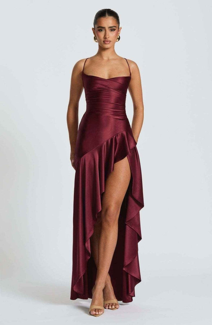 Women’s Ruffle Hem Maxi Dress