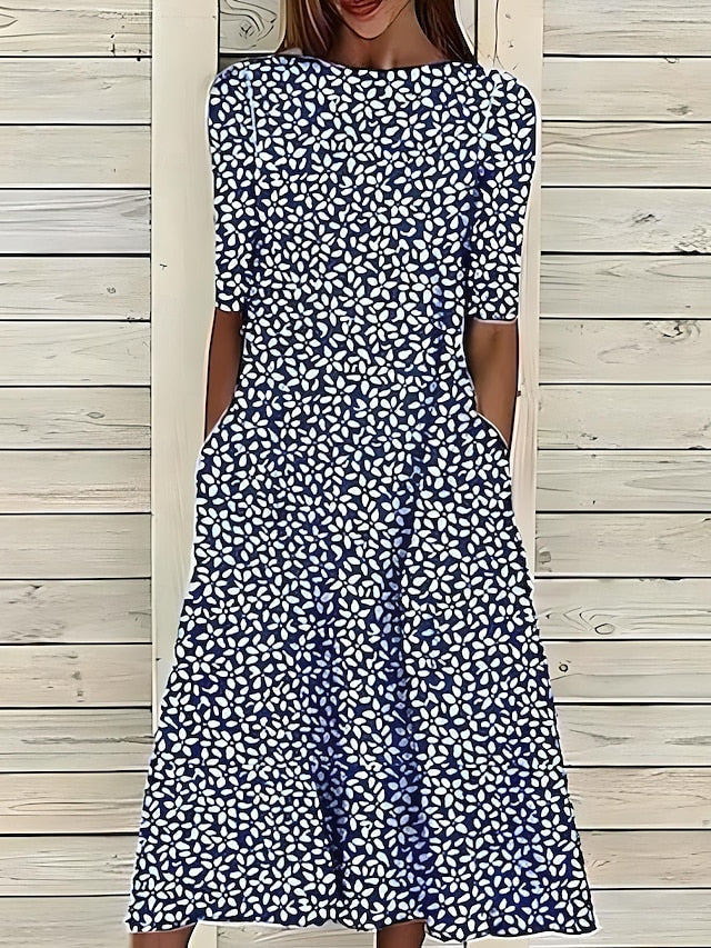Women’s Floral Midi Dress